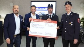 MicroStep Europa unterstützt Feuerwehr am Firmenhauptsitz