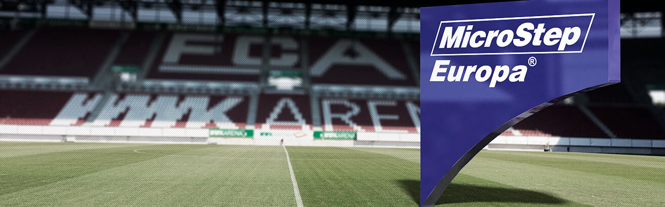 MicroStep Europa unterstützt den FC Augsburg in der laufenden Spielzeit