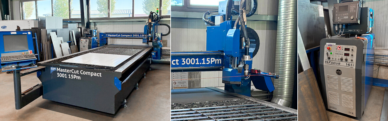 MicroStep Plasmaschneidanlage MasterCut Compact 3001.15Pm mit HiFocus 161i neo 
