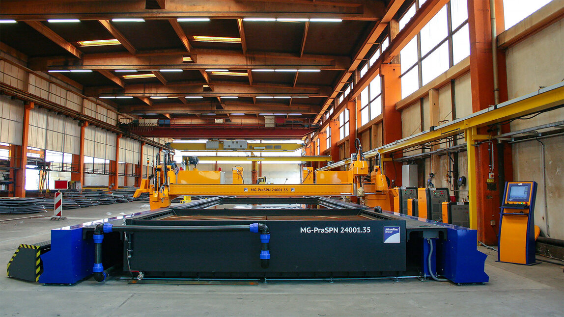 MicroStep MG series at thyssenkrupp Stahlkontor