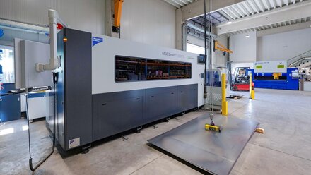 Two MicroStep Europa laser cutting systems in use