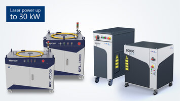 High power: up to 30 kW laser power for maximum productivity