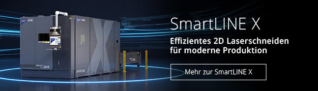 SmartLINE X - Effizientes 2D Laserschneiden für moderne Produktion