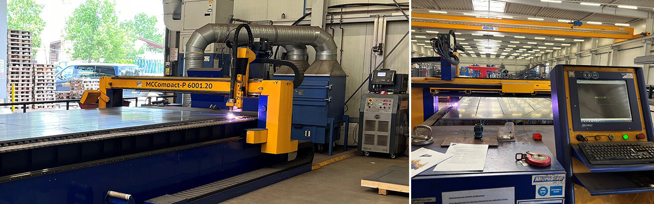 MicroStep Plasmaschneidanlage | MasterCut Compact-P 6001.20
