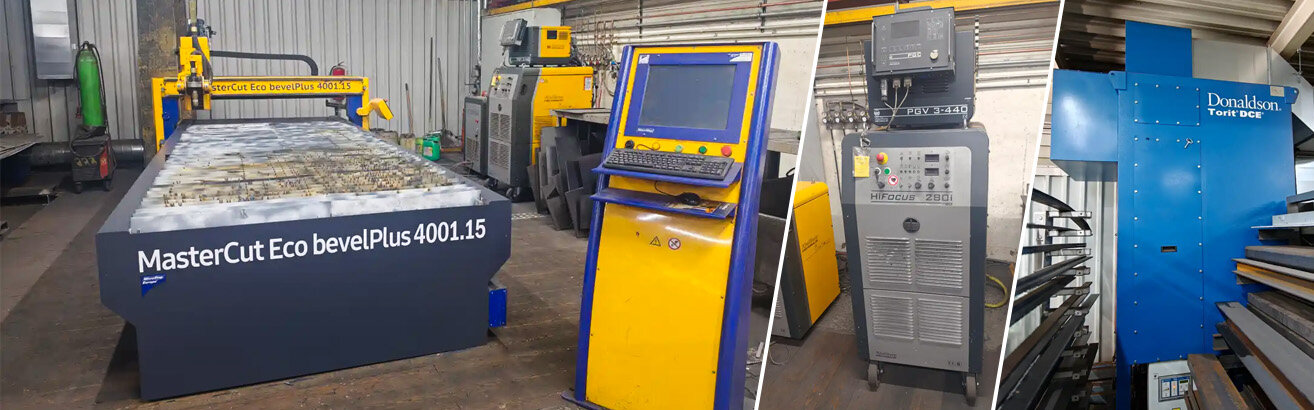 MicroStep Plasmaschneidanlage | MasterCut Eco bevelPlus 4001.15