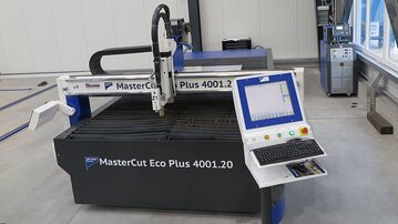CNC-Plasmaschneidanlage der Baureihe MasterCut Eco von MicroStep für Fachspedition