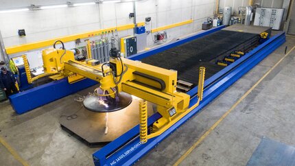Investment in 3D plasma cutting machine of the MG series