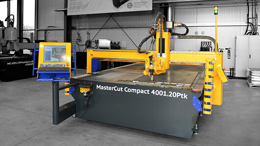 Plasma cutting I MasterCut Compact - The space-saving cutting system