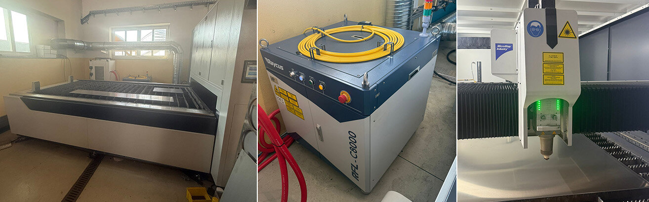 MicroStep MSE SmartFL 3001.15L mit RFL-C8000-HP Laserquelle