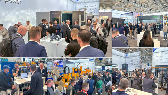 EuroBLECH 2024: Lively crowds at the exhibits of MicroStep Europa