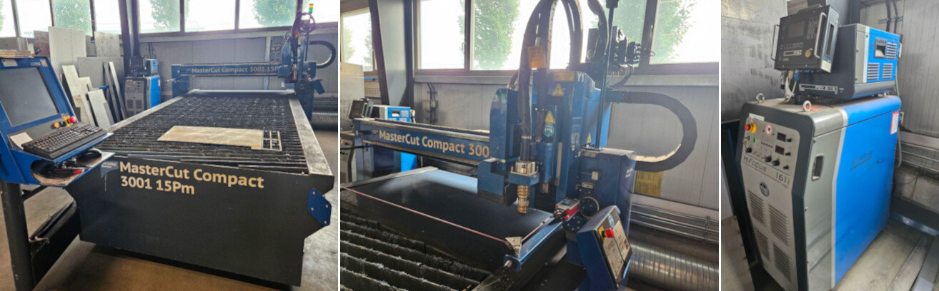 MicroStep Plasmaschneidanlage MasterCut Compact 3001.15Pm mit HiFocus 161i neo