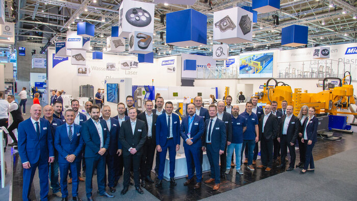 At the machine shows at EuroBLECH, MicroStep showed state-of-the-art plasma, laser, oxyfuel and waterjet cutting systems live in action – in 2D and 3D. Four exciting exhibition days lie behind the MicroStep team.