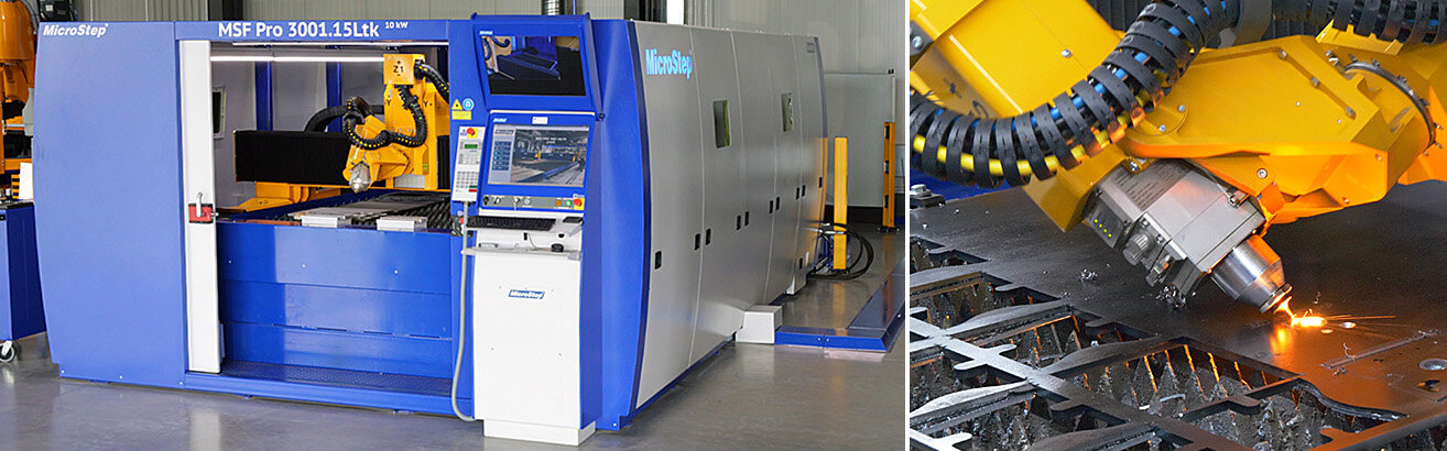 AKTION I MicroStep Vorführanlage: Laser-Allrounder MSF Pro 3001.15Ltk