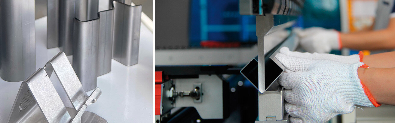 MicroStep Laserrotator bei der Blechbearbeitung