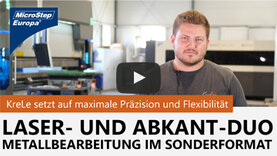 Laser- und Abkant-Duo für anspruchsvolle Metallbearbeitung im Sonderformat