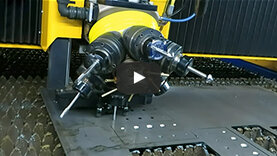 MSF series | Precise tapping and countersinking with a laser cutting system 
