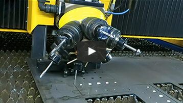 MSF series | Precise tapping and countersinking with a laser cutting system 